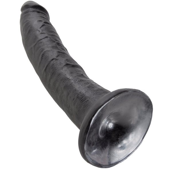 Pipedream King Cock 7" Cock - Black - Extreme Toyz Singapore - https://extremetoyz.com.sg - Sex Toys and Lingerie Online Store - Bondage Gear / Vibrators / Electrosex Toys / Wireless Remote Control Vibes / Sexy Lingerie and Role Play / BDSM / Dungeon Furnitures / Dildos and Strap Ons &nbsp;/ Anal and Prostate Massagers / Anal Douche and Cleaning Aide / Delay Sprays and Gels / Lubricants and more...