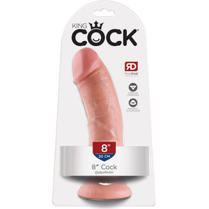 Pipedream King Cock 8" Cock - Light - Extreme Toyz Singapore - https://extremetoyz.com.sg - Sex Toys and Lingerie Online Store - Bondage Gear / Vibrators / Electrosex Toys / Wireless Remote Control Vibes / Sexy Lingerie and Role Play / BDSM / Dungeon Furnitures / Dildos and Strap Ons &nbsp;/ Anal and Prostate Massagers / Anal Douche and Cleaning Aide / Delay Sprays and Gels / Lubricants and more...