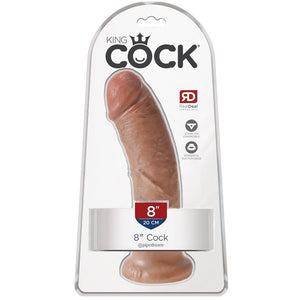 Pipedream King Cock 8" Cock - Tan - Extreme Toyz Singapore - https://extremetoyz.com.sg - Sex Toys and Lingerie Online Store - Bondage Gear / Vibrators / Electrosex Toys / Wireless Remote Control Vibes / Sexy Lingerie and Role Play / BDSM / Dungeon Furnitures / Dildos and Strap Ons &nbsp;/ Anal and Prostate Massagers / Anal Douche and Cleaning Aide / Delay Sprays and Gels / Lubricants and more...