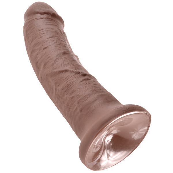 Pipedream King Cock 8" Cock - Brown - Extreme Toyz Singapore - https://extremetoyz.com.sg - Sex Toys and Lingerie Online Store - Bondage Gear / Vibrators / Electrosex Toys / Wireless Remote Control Vibes / Sexy Lingerie and Role Play / BDSM / Dungeon Furnitures / Dildos and Strap Ons &nbsp;/ Anal and Prostate Massagers / Anal Douche and Cleaning Aide / Delay Sprays and Gels / Lubricants and more...