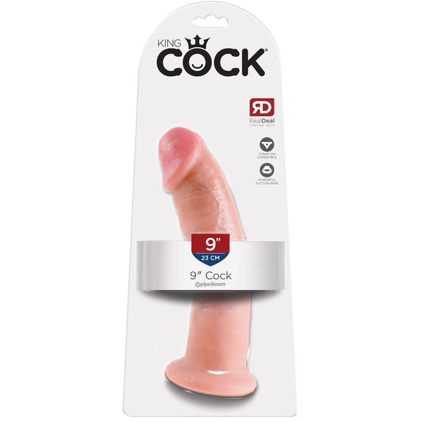 Pipedream King Cock 9" Cock - Light - Extreme Toyz Singapore - https://extremetoyz.com.sg - Sex Toys and Lingerie Online Store - Bondage Gear / Vibrators / Electrosex Toys / Wireless Remote Control Vibes / Sexy Lingerie and Role Play / BDSM / Dungeon Furnitures / Dildos and Strap Ons &nbsp;/ Anal and Prostate Massagers / Anal Douche and Cleaning Aide / Delay Sprays and Gels / Lubricants and more...