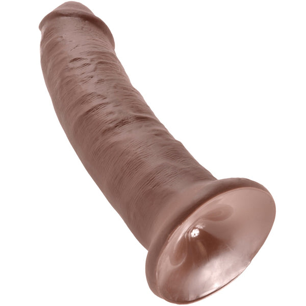 Pipedream King Cock 9" Cock - Brown - Extreme Toyz Singapore - https://extremetoyz.com.sg - Sex Toys and Lingerie Online Store - Bondage Gear / Vibrators / Electrosex Toys / Wireless Remote Control Vibes / Sexy Lingerie and Role Play / BDSM / Dungeon Furnitures / Dildos and Strap Ons &nbsp;/ Anal and Prostate Massagers / Anal Douche and Cleaning Aide / Delay Sprays and Gels / Lubricants and more...