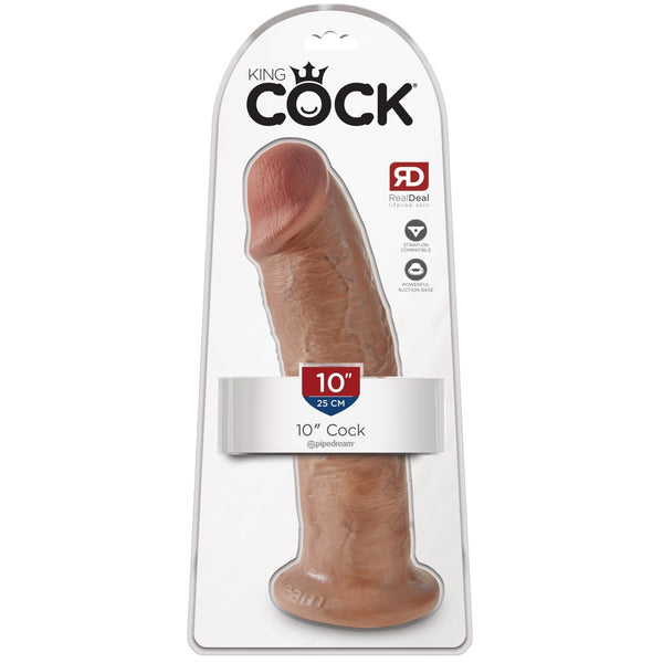 Pipedream King Cock 10" Cock with Balls - Tan - Extreme Toyz Singapore - https://extremetoyz.com.sg - Sex Toys and Lingerie Online Store - Bondage Gear / Vibrators / Electrosex Toys / Wireless Remote Control Vibes / Sexy Lingerie and Role Play / BDSM / Dungeon Furnitures / Dildos and Strap Ons &nbsp;/ Anal and Prostate Massagers / Anal Douche and Cleaning Aide / Delay Sprays and Gels / Lubricants and more...