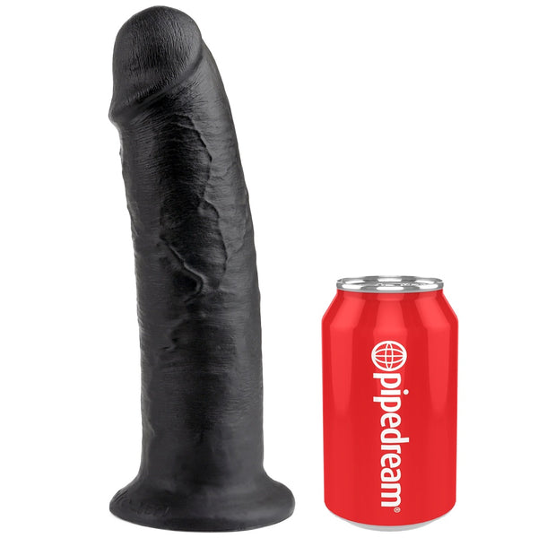 Pipedream King Cock 10" Cock with Balls - Black - Extreme Toyz Singapore - https://extremetoyz.com.sg - Sex Toys and Lingerie Online Store - Bondage Gear / Vibrators / Electrosex Toys / Wireless Remote Control Vibes / Sexy Lingerie and Role Play / BDSM / Dungeon Furnitures / Dildos and Strap Ons &nbsp;/ Anal and Prostate Massagers / Anal Douche and Cleaning Aide / Delay Sprays and Gels / Lubricants and more...