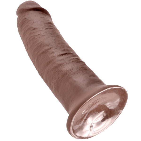 Pipedream King Cock 10" Cock with Balls - Brown - Extreme Toyz Singapore - https://extremetoyz.com.sg - Sex Toys and Lingerie Online Store - Bondage Gear / Vibrators / Electrosex Toys / Wireless Remote Control Vibes / Sexy Lingerie and Role Play / BDSM / Dungeon Furnitures / Dildos and Strap Ons &nbsp;/ Anal and Prostate Massagers / Anal Douche and Cleaning Aide / Delay Sprays and Gels / Lubricants and more...