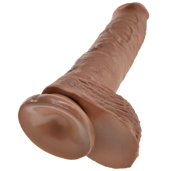 Pipedream King Cock 10" Cock with Balls - Tan - Extreme Toyz Singapore - https://extremetoyz.com.sg - Sex Toys and Lingerie Online Store - Bondage Gear / Vibrators / Electrosex Toys / Wireless Remote Control Vibes / Sexy Lingerie and Role Play / BDSM / Dungeon Furnitures / Dildos and Strap Ons &nbsp;/ Anal and Prostate Massagers / Anal Douche and Cleaning Aide / Delay Sprays and Gels / Lubricants and more...