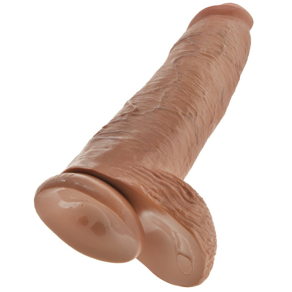 Pipedream King Cock 12" Cock with Balls - Tan - Extreme Toyz Singapore - https://extremetoyz.com.sg - Sex Toys and Lingerie Online Store - Bondage Gear / Vibrators / Electrosex Toys / Wireless Remote Control Vibes / Sexy Lingerie and Role Play / BDSM / Dungeon Furnitures / Dildos and Strap Ons &nbsp;/ Anal and Prostate Massagers / Anal Douche and Cleaning Aide / Delay Sprays and Gels / Lubricants and more...