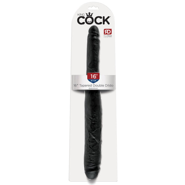 Pipedream King Cock 16" Tapered Double Dildo - Extreme Toyz Singapore - https://extremetoyz.com.sg - Sex Toys and Lingerie Online Store 
