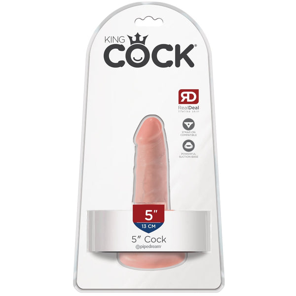 Pipedream King Cock 5" Cock - Light - Extreme Toyz Singapore - https://extremetoyz.com.sg - Sex Toys and Lingerie Online Store - Bondage Gear / Vibrators / Electrosex Toys / Wireless Remote Control Vibes / Sexy Lingerie and Role Play / BDSM / Dungeon Furnitures / Dildos and Strap Ons &nbsp;/ Anal and Prostate Massagers / Anal Douche and Cleaning Aide / Delay Sprays and Gels / Lubricants and more...