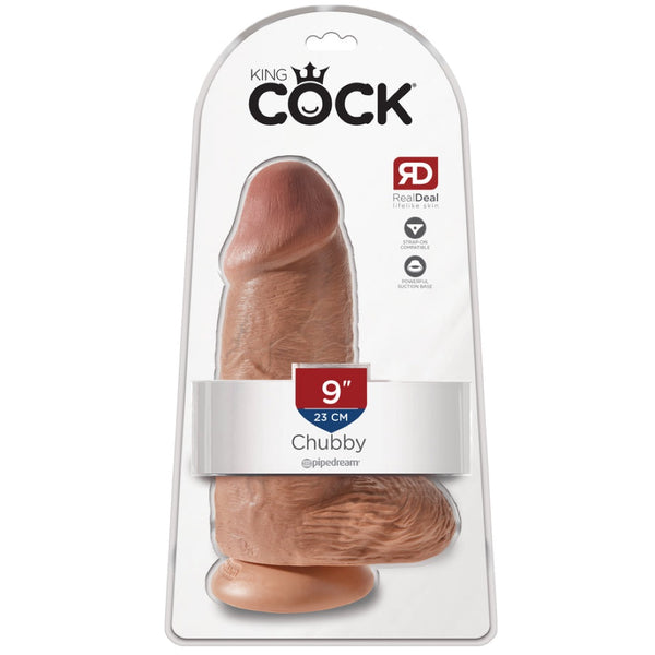 Pipedream King Cock Chubby Dildo - Extreme Toyz Singapore - https://extremetoyz.com.sg - Sex Toys and Lingerie Online Store