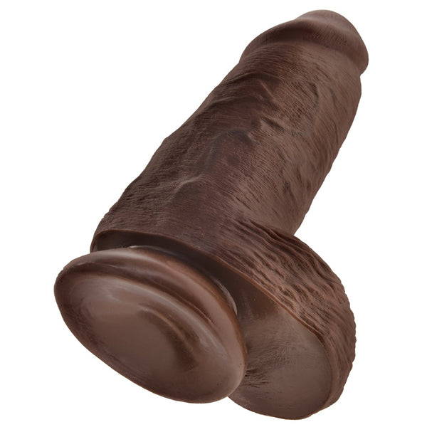 Pipedream King Cock 9" Chubby Dildo - Brown - Extreme Toyz Singapore - https://extremetoyz.com.sg - Sex Toys and Lingerie Online Store - Bondage Gear / Vibrators / Electrosex Toys / Wireless Remote Control Vibes / Sexy Lingerie and Role Play / BDSM / Dungeon Furnitures / Dildos and Strap Ons &nbsp;/ Anal and Prostate Massagers / Anal Douche and Cleaning Aide / Delay Sprays and Gels / Lubricants and more...