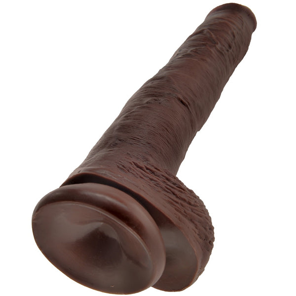 Pipedream King Cock 14" Cock with Balls - Brown - Extreme Toyz Singapore - https://extremetoyz.com.sg - Sex Toys and Lingerie Online Store - Bondage Gear / Vibrators / Electrosex Toys / Wireless Remote Control Vibes / Sexy Lingerie and Role Play / BDSM / Dungeon Furnitures / Dildos and Strap Ons &nbsp;/ Anal and Prostate Massagers / Anal Douche and Cleaning Aide / Delay Sprays and Gels / Lubricants and more...