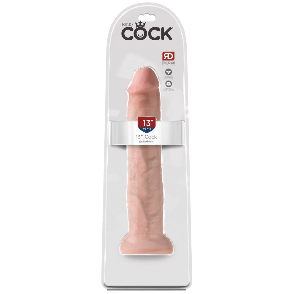 Pipedream King Cock 13" Cock with Balls - Light - Extreme Toyz Singapore - https://extremetoyz.com.sg - Sex Toys and Lingerie Online Store - Bondage Gear / Vibrators / Electrosex Toys / Wireless Remote Control Vibes / Sexy Lingerie and Role Play / BDSM / Dungeon Furnitures / Dildos and Strap Ons &nbsp;/ Anal and Prostate Massagers / Anal Douche and Cleaning Aide / Delay Sprays and Gels / Lubricants and more...