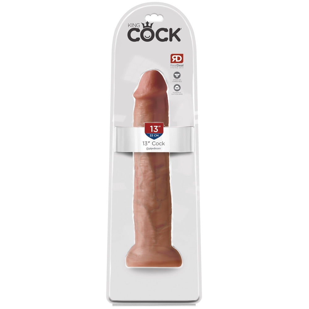 Pipedream King Cock 13" Cock with Balls - Tan - Extreme Toyz Singapore - https://extremetoyz.com.sg - Sex Toys and Lingerie Online Store - Bondage Gear / Vibrators / Electrosex Toys / Wireless Remote Control Vibes / Sexy Lingerie and Role Play / BDSM / Dungeon Furnitures / Dildos and Strap Ons &nbsp;/ Anal and Prostate Massagers / Anal Douche and Cleaning Aide / Delay Sprays and Gels / Lubricants and more...