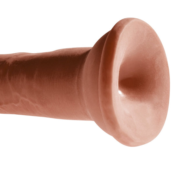 Pipedream King Cock Plus 8" Triple Density Cock - Brown - Extreme Toyz Singapore - https://extremetoyz.com.sg - Sex Toys and Lingerie Online Store - Bondage Gear / Vibrators / Electrosex Toys / Wireless Remote Control Vibes / Sexy Lingerie and Role Play / BDSM / Dungeon Furnitures / Dildos and Strap Ons &nbsp;/ Anal and Prostate Massagers / Anal Douche and Cleaning Aide / Delay Sprays and Gels / Lubricants and more...