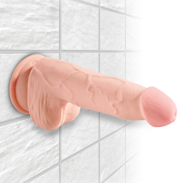 Pipdream King Cock Plus 5" Triple Density Cock with Balls - Light - Extreme Toyz Singapore - https://extremetoyz.com.sg - Sex Toys and Lingerie Online Store - Bondage Gear / Vibrators / Electrosex Toys / Wireless Remote Control Vibes / Sexy Lingerie and Role Play / BDSM / Dungeon Furnitures / Dildos and Strap Ons &nbsp;/ Anal and Prostate Massagers / Anal Douche and Cleaning Aide / Delay Sprays and Gels / Lubricants and more...