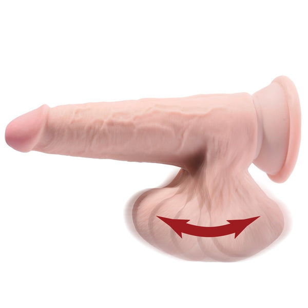 Pipedream King Cock Plus 9" Triple Density Cock With Swinging Balls - Light - Extreme Toyz Singapore - https://extremetoyz.com.sg - Sex Toys and Lingerie Online Store - Bondage Gear / Vibrators / Electrosex Toys / Wireless Remote Control Vibes / Sexy Lingerie and Role Play / BDSM / Dungeon Furnitures / Dildos and Strap Ons &nbsp;/ Anal and Prostate Massagers / Anal Douche and Cleaning Aide / Delay Sprays and Gels / Lubricants and more...