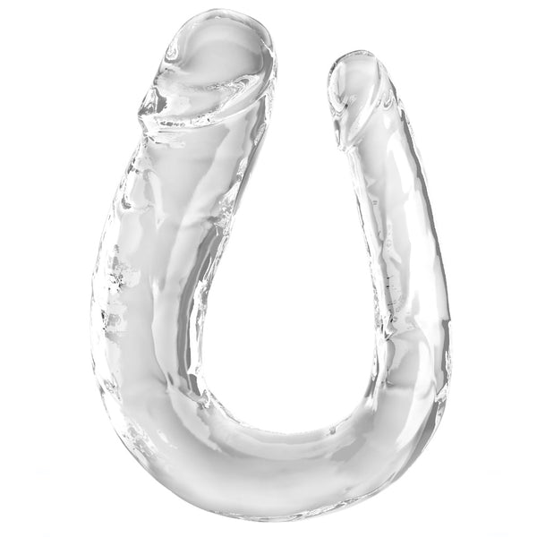 Pipedream King Cock Clear Large Double Trouble - Extreme Toyz Singapore - https://extremetoyz.com.sg - Sex Toys and Lingerie Online Store - Bondage Gear / Vibrators / Electrosex Toys / Wireless Remote Control Vibes / Sexy Lingerie and Role Play / BDSM / Dungeon Furnitures / Dildos and Strap Ons &nbsp;/ Anal and Prostate Massagers / Anal Douche and Cleaning Aide / Delay Sprays and Gels / Lubricants and more...