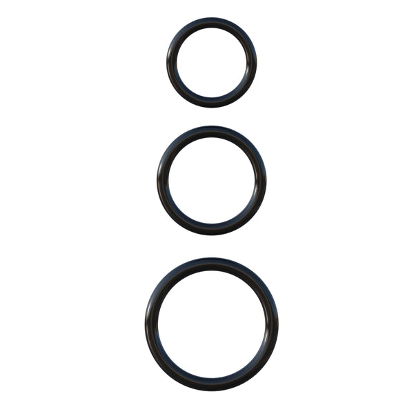 Fantasy C-Ringz Silicone 3-Ring Stamina Set