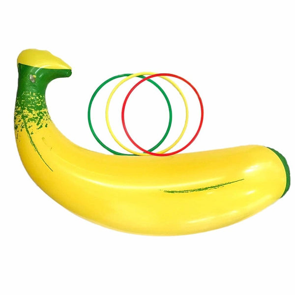 Pipedream Bachelorette Party Favors Inflatable Banana Ring Toss - Extreme Toyz Singapore - https://extremetoyz.com.sg - Sex Toys and Lingerie Online Store - Bondage Gear / Vibrators / Electrosex Toys / Wireless Remote Control Vibes / Sexy Lingerie and Role Play / BDSM / Dungeon Furnitures / Dildos and Strap Ons &nbsp;/ Anal and Prostate Massagers / Anal Douche and Cleaning Aide / Delay Sprays and Gels / Lubricants and more...