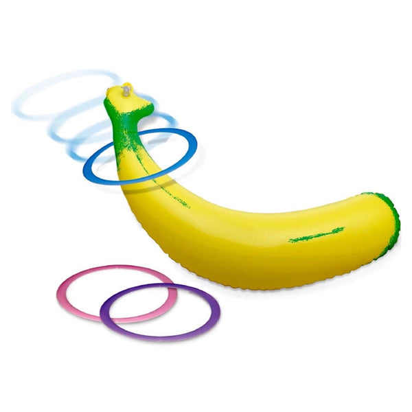 Pipedream Bachelorette Party Favors Inflatable Banana Ring Toss - Extreme Toyz Singapore - https://extremetoyz.com.sg - Sex Toys and Lingerie Online Store - Bondage Gear / Vibrators / Electrosex Toys / Wireless Remote Control Vibes / Sexy Lingerie and Role Play / BDSM / Dungeon Furnitures / Dildos and Strap Ons &nbsp;/ Anal and Prostate Massagers / Anal Douche and Cleaning Aide / Delay Sprays and Gels / Lubricants and more...