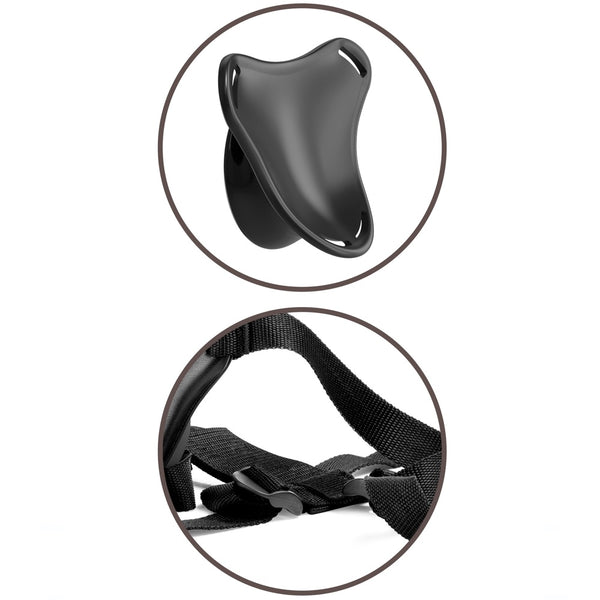 Pipedream King Cock Elite Beginner's Body Dock Strap-On Harness - Extreme Toyz Singapore - https://extremetoyz.com.sg - Sex Toys and Lingerie Online Store - Bondage Gear / Vibrators / Electrosex Toys / Wireless Remote Control Vibes / Sexy Lingerie and Role Play / BDSM / Dungeon Furnitures / Dildos and Strap Ons &nbsp;/ Anal and Prostate Massagers / Anal Douche and Cleaning Aide / Delay Sprays and Gels / Lubricants and more...