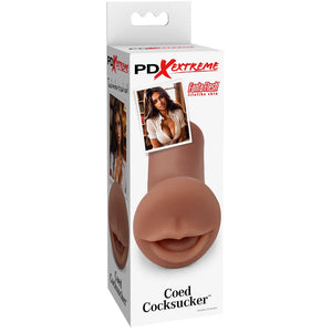 PDX Extreme Coed Cocksucker Stroker - Brown