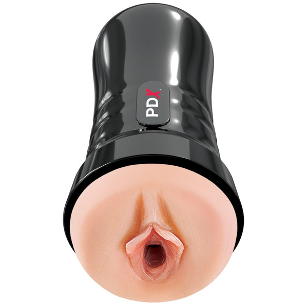 PDX Extreme Wet Pussies Super Juicy Snatch Self-Lubricating Stroker Self-Lubricating Stroker - Light