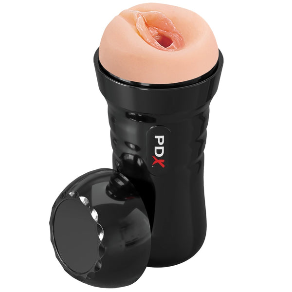PDX Extreme Wet Pussies Super Juicy Snatch Self-Lubricating Stroker Self-Lubricating Stroker - Light