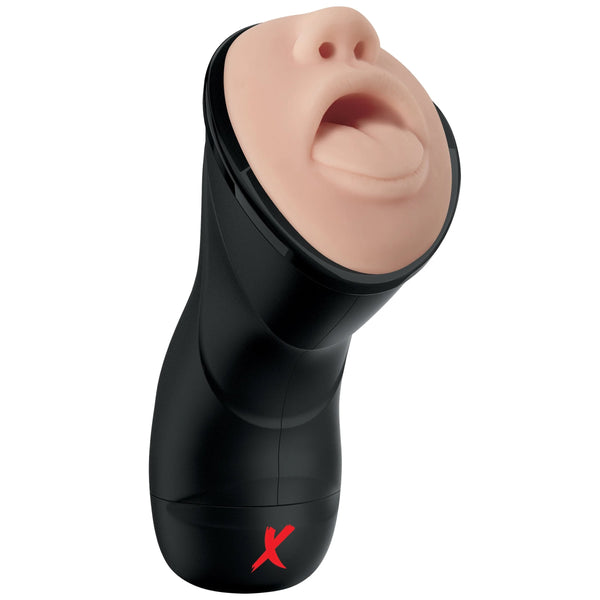 PDX Elite Deep Throat Vibrating Stroker with Ultra Suction