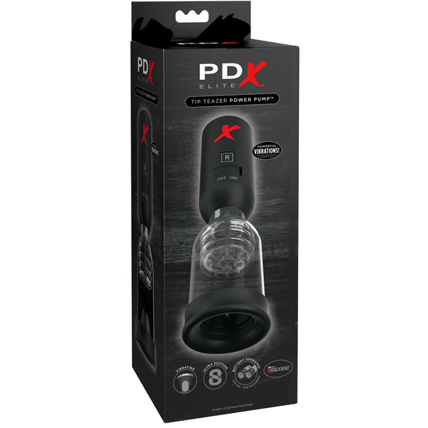 PDX Elite Tip Teazer Power Pump with Ultra Suction