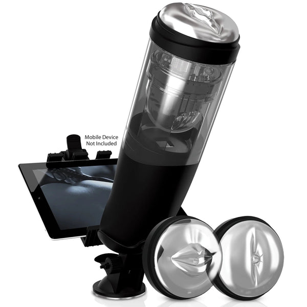 PDX Elite Deluxe Mega-Bator Spinning & Thrusting with Mobile Device Mount