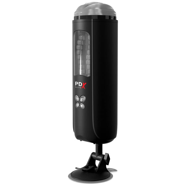 PDX Elite Ultimate Milker Talks & Moan with Milking & Squeezing Action