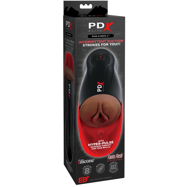 PDX Elite Fuck-O-Matic 2 with Hyper Pulse & Intermittent Suction