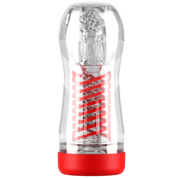 PDX Elite Viewtube 2 See-Thru Stroker with Spiral Compression