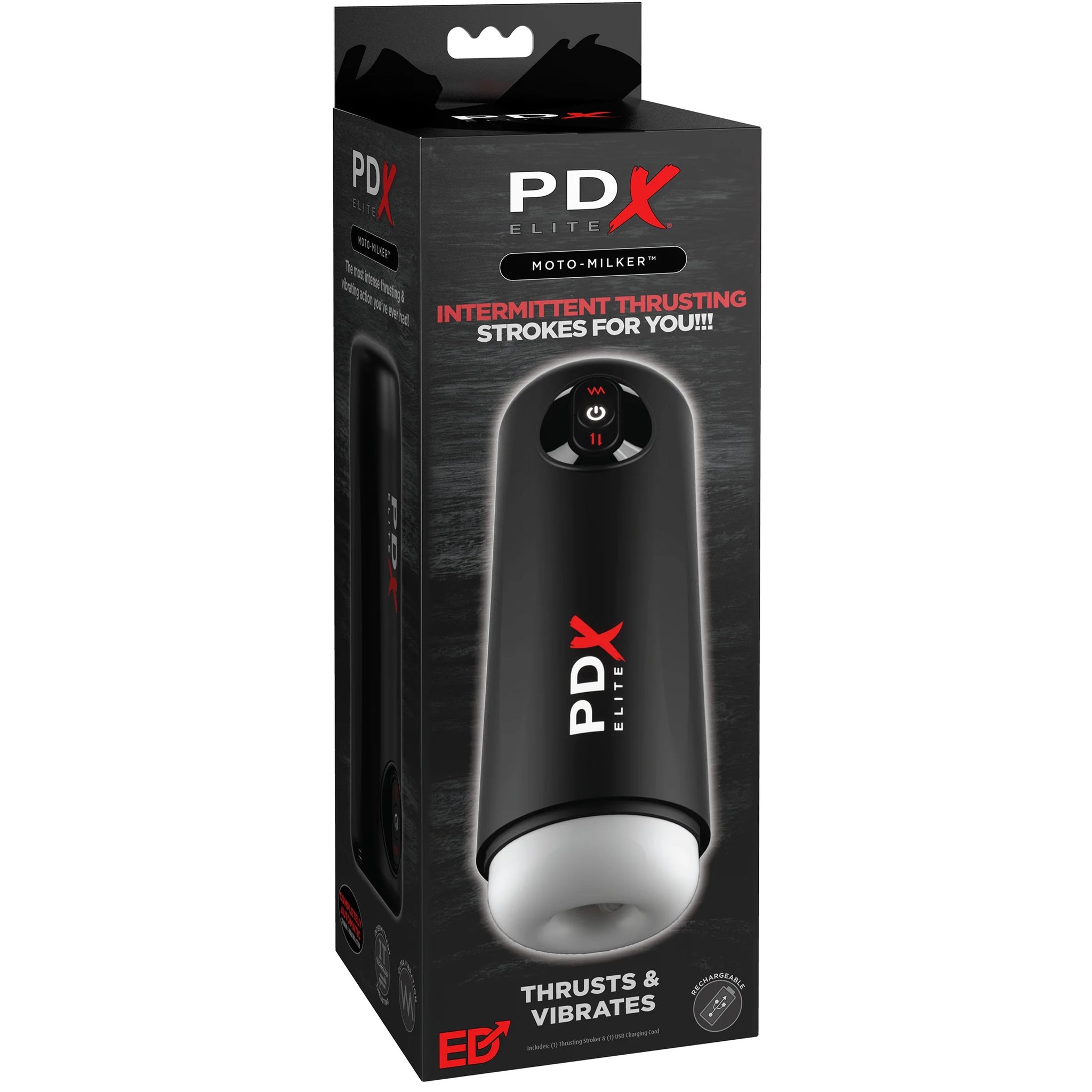 PDX Elite Moto Milker with Intermittent Thrusting