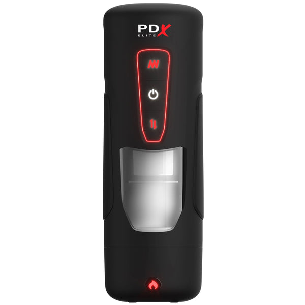 PDX Elite Milk Me Hotter Thrusts & Vibrates with Body Heat Technology