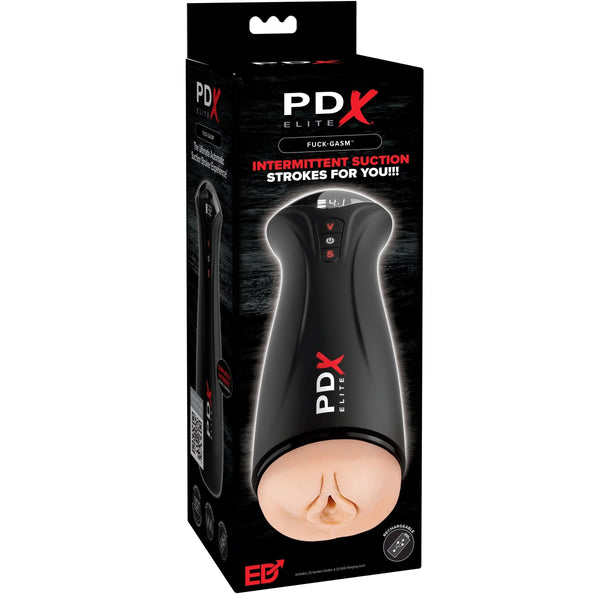 PDX Elite Fuck-gasm with Intermittent Suction - Light