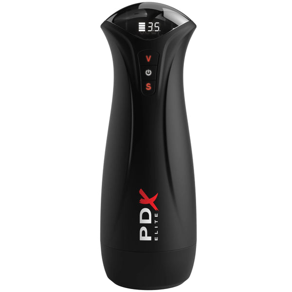 PDX Elite Fap-gasm with Intermittent Suction - Frosted