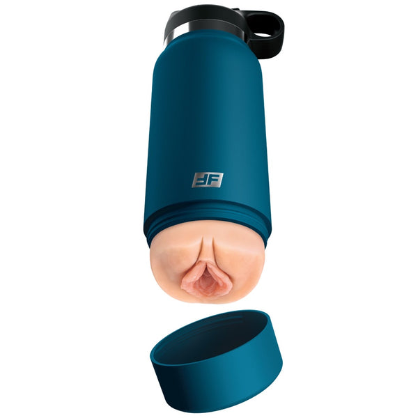 PDX Plus Fuck Flask Private Pleaser Discreet Water Bottle Stroker - Light