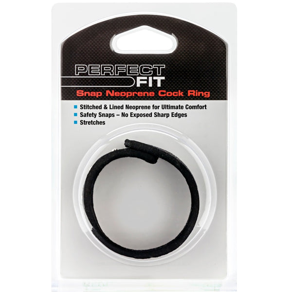 Snap Neoprene Cock Ring