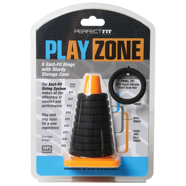 Play Zone Cock Ring Kit - 9 Pack