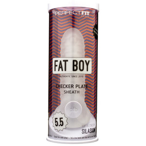 Fat Boy 5.5" Checker Plate Penis Sheath