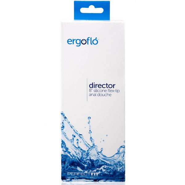 Ergoflo Director 8" Silicone Flex Tip Anal Douche