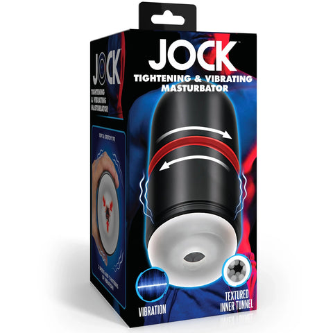 Jock Tightening & Vibrating Rechargeable Masturbator