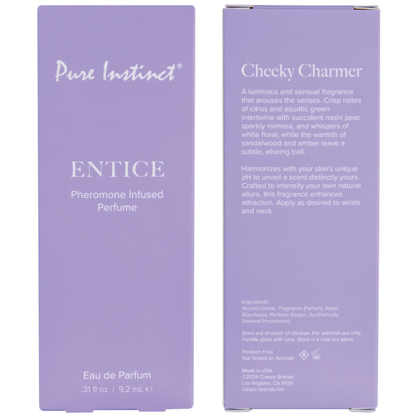 PURE INSTINCT Signature Collection Entice Pheromone Infused Perfume - 9.2ml