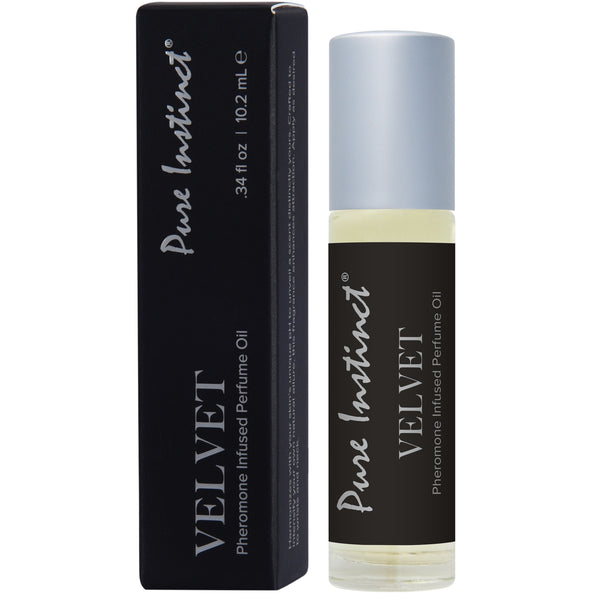 PURE INSTINCT Signature Collection Velvet Pheromone Infused Perfume Oil Roll-On - 10.2ml