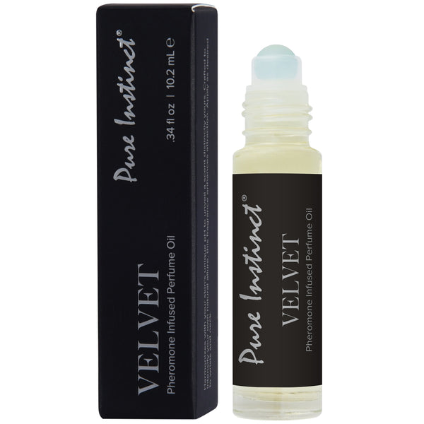 PURE INSTINCT Signature Collection Velvet Pheromone Infused Perfume Oil Roll-On - 10.2ml