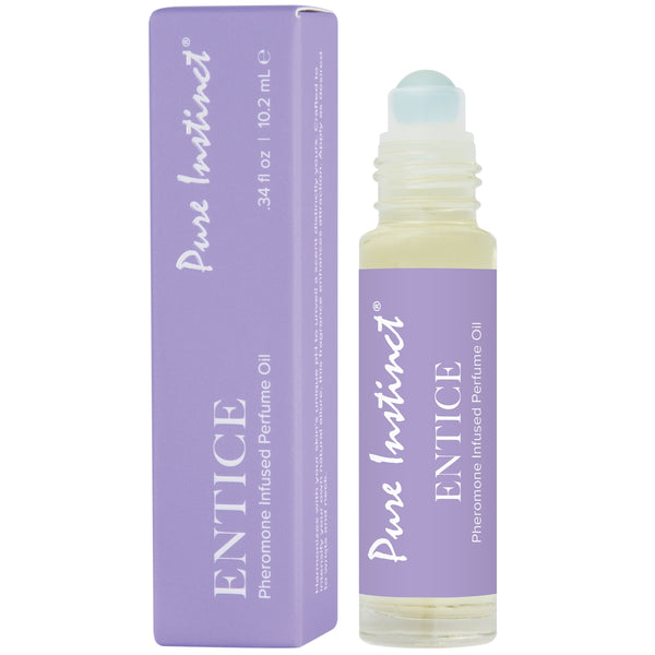 PURE INSTINCT Signature Collection Entice Pheromone Infused Perfume Oil Roll-On - 10.2ml