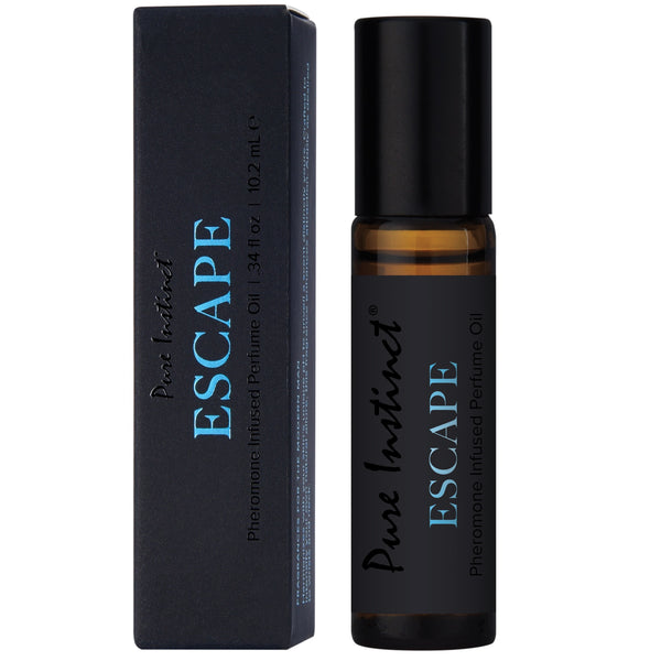 PURE INSTINCT Men's Collection Escape Pheromone Infused Perfume Oil Roll-On - 10ml